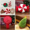 Red Christmas Cartoon Pillow Plush Pillow Cushions New Red Decoration Pillow  Christmas