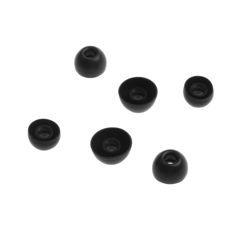 3 Pairs Silicone Eartips Ear Plug Earbuds Cover Replacement Anti-slip Eartips Protective Sleeve for Studio Buds/Fit Pro
