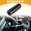 10mm 0.39" ID Universal Silicone Coolant Cap Intake Vacuum Hose End Plug Black