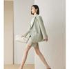 Spring Autumn Fashion Loose Korean Style Blazer Elegant Plus Size Suit Jacket Casual Petite Women