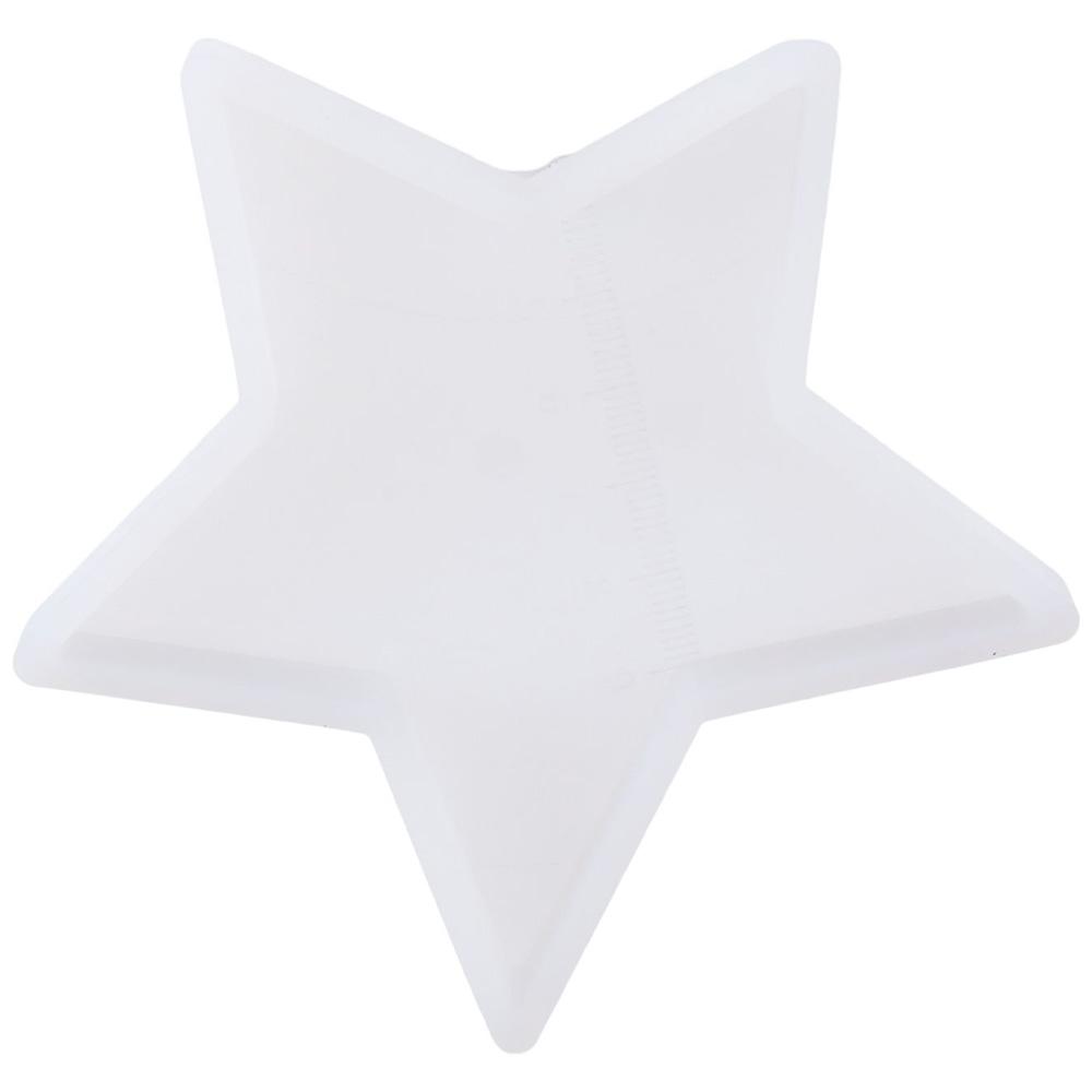 Силиконовая пятиконечная звезда силиконовая форма 11.3*11.3*2.6 см автомобильная свежесть силиконовая форма свеча