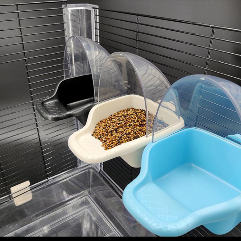 Коробка для ванны для птиц, клетка для попугаев, ванна, ванна для попугаев, кормушка для попугаев, кронштейн-поднос, аксессуары для клеток для ванны для птиц