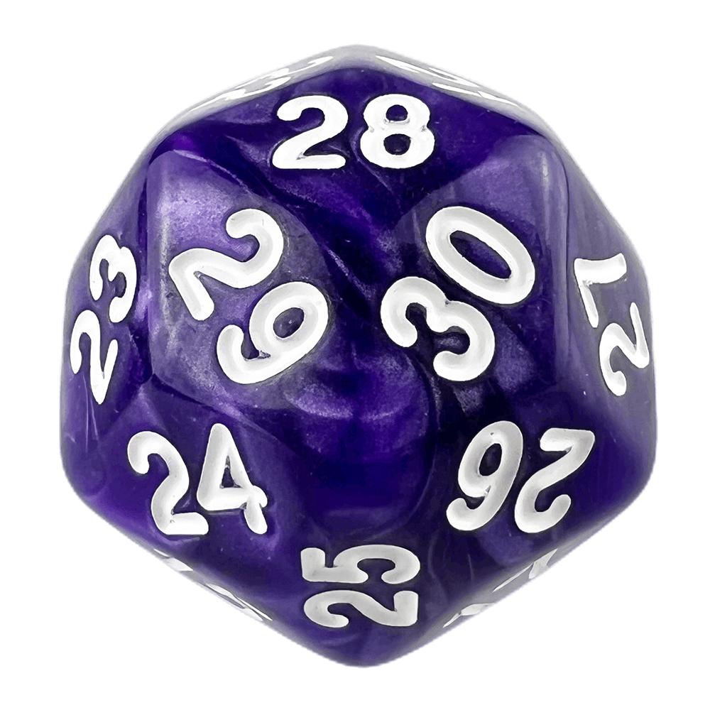 D30 игральные кости многогранные игральные 1 шт 30-гранные игральные кости для настольных игр развлечения аксессуары