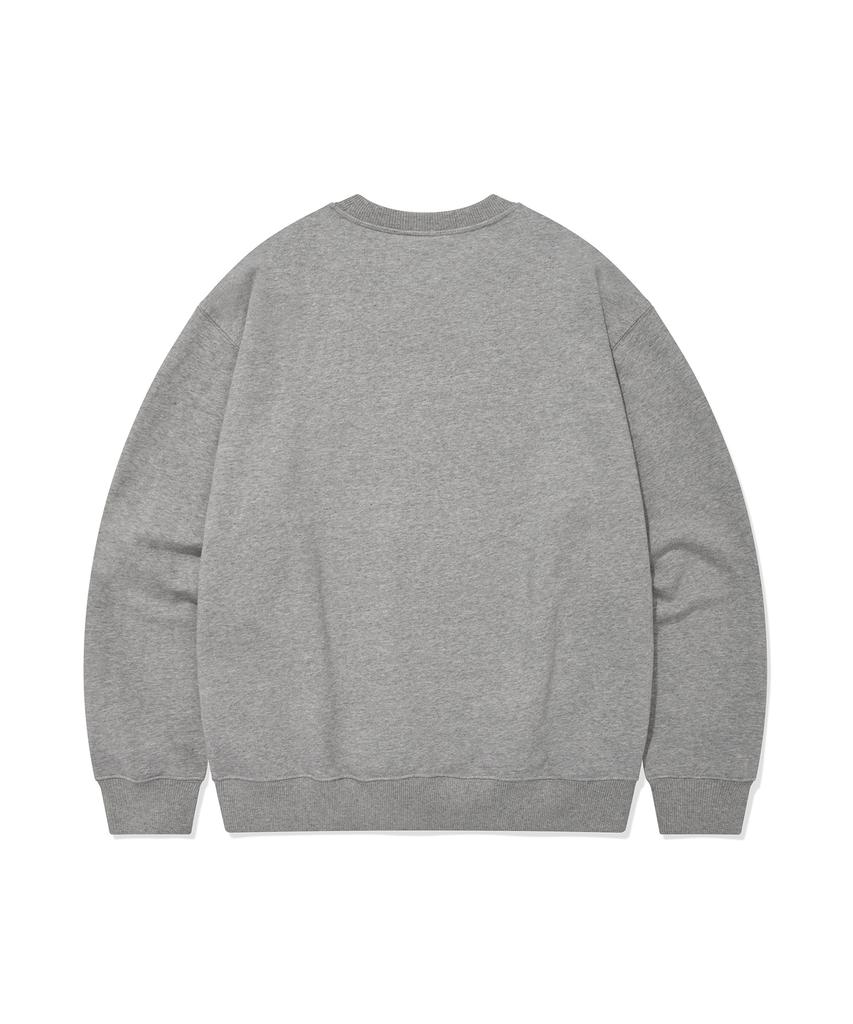 COVERNAT C Logo Sweatshirt Melange Gray