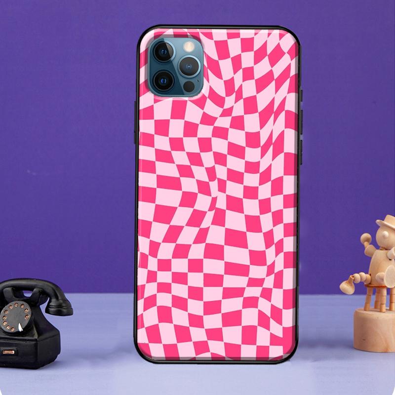 Чехол для телефона Crazy Checkered для iPhone 11 14 13 Pro Max XS XR X SE 2020 5S 6S 7 8 Plus 12 mini задняя крышка