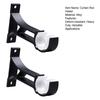 2 Curtain Curtain Rod Holder for Pcs Rod Holder Wall or