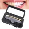 NICEDEN 20 Colors 3D Shade Guide Tooth Shade Chart Board Color Comparator Teeth Whitening Set Bleaching Dental Plate