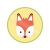 Tramontina Childrens Snack Plate, Fox, 1 Piece, Popular Korean Parenting Items