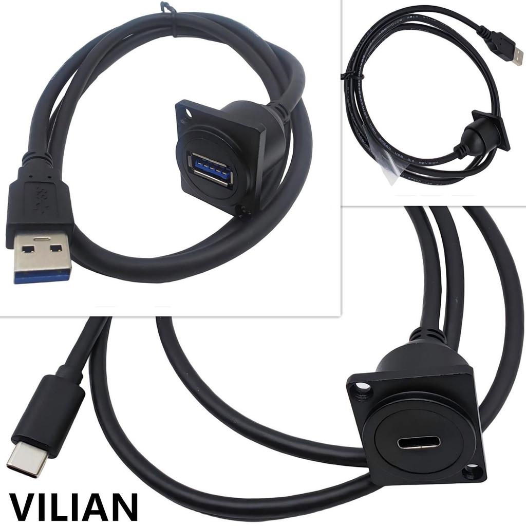Панельный USB-разъем типа D, гнездо, для расширения данных USB2.0/3.0