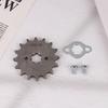 428# 17мм /20мм10 11 12 13 14 15 16 17 18 19T Зубьев Передняя Звездочка Двигателя Для Мотоцикла, Велосипеда, Карта, Квадроцикла, Мотоцикла