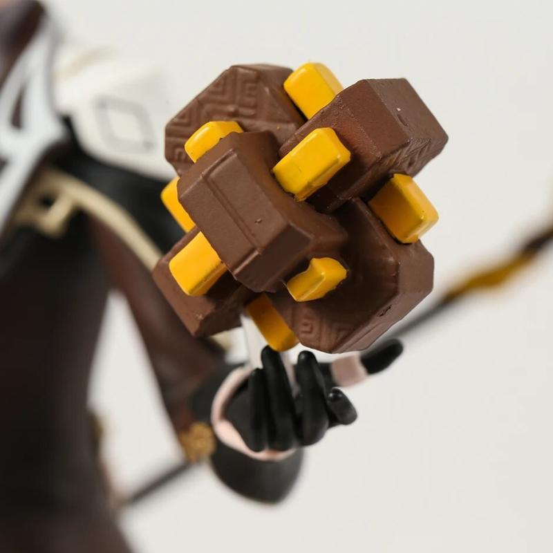 Genshin Impact Zhongli Аниме Фигурка ПВХ Коллекционная модель игрушки куклы 11 & apos;'