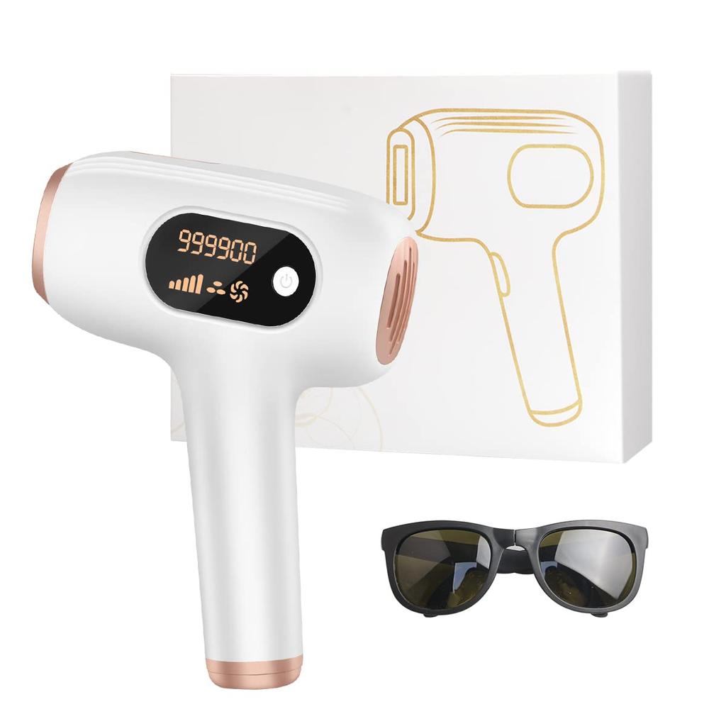 Home Hair Removal Device for the Whole New for IPL Light Hair Removal Device with Painless Hair Automatic IPL 5 Output Birthday Japanese Instruction