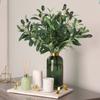 Elegant Artificial Olive Branch Handmade Fake Plants Artificial Olive Leaf  Party Decor