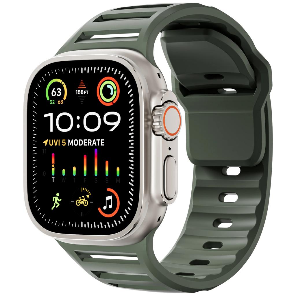 Спортивные ремешки для умных часов Ultra 2 Band Men 49 мм 46 мм 45 мм 44 мм 42 мм, сменный силиконовый ремешок для часов серии 10 9 8 7 SE 6 5 4 3 2 1