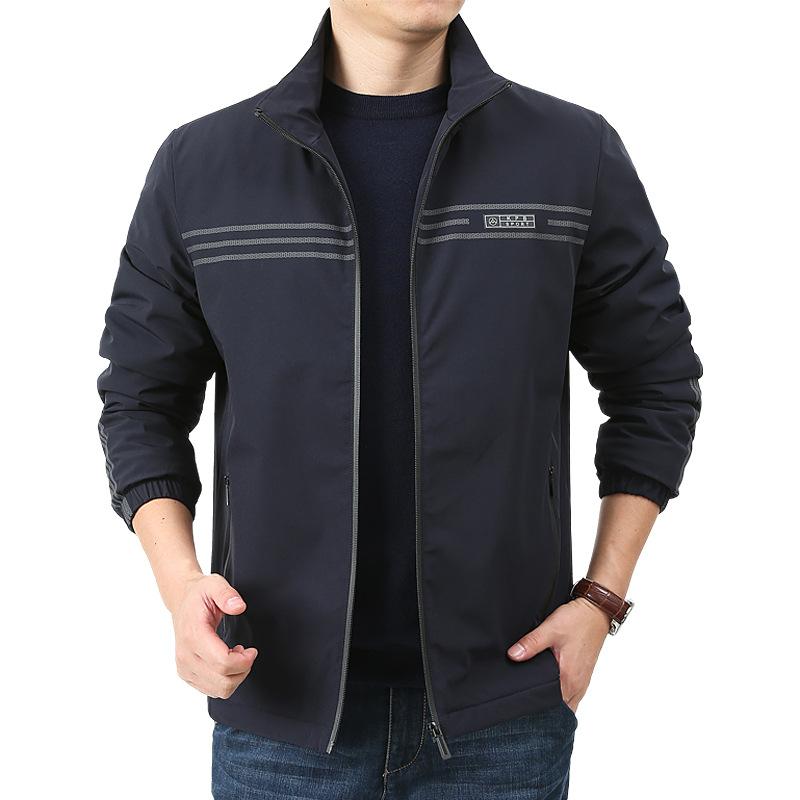 Новая мужская флисовая куртка Осень и Зима Повседневная куртка Мужская Весна и Осень Мужская одежда Осенний топ Свободное пальто