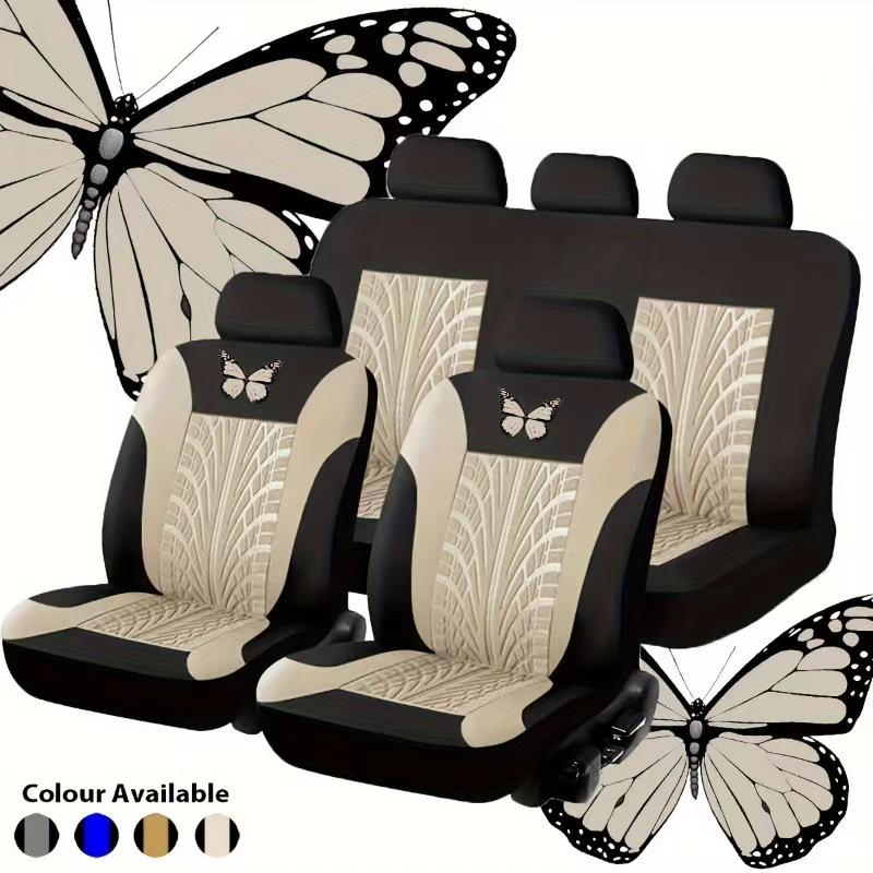 Универсальный чехол для автомобильного сиденья Butterfly для экспорта в Европу, Америку, Юго-Восточную Азию
