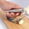 Stainless Steel Garlic Press Manual Grinding Chopper Garlic Ginger Press Multi-function Grinding Slicer Kitchen Gadgets