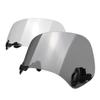 Motorcycle Windshield Windscreen Wind Screen Deflector Air Wind Spoiler Windproof Protector Universal Fit Easy Installs