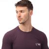 Emporio Armani Mens Mock Neck Fitted Lounge Top
