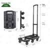 Zhengyue Portable Foldable Hand Truck with 6 Tank Wheels