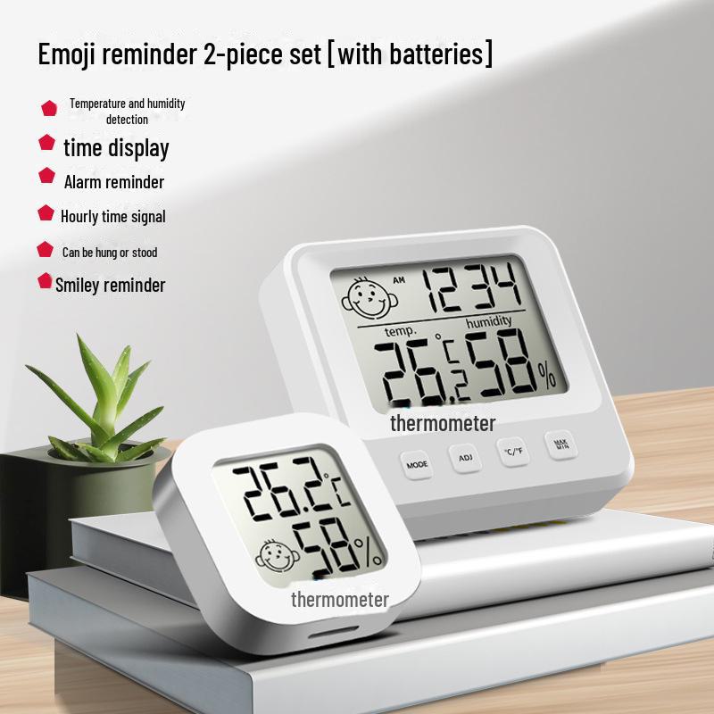 Цифровой настенный термогигрометр Green Forest для точного мониторинга в помещении