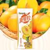Молочный напиток Mengniu Zhenguoli «Желтый персик» с кусочками фруктов