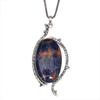 Necklace Sodalite Gemstone Handmade Jewelry 3"