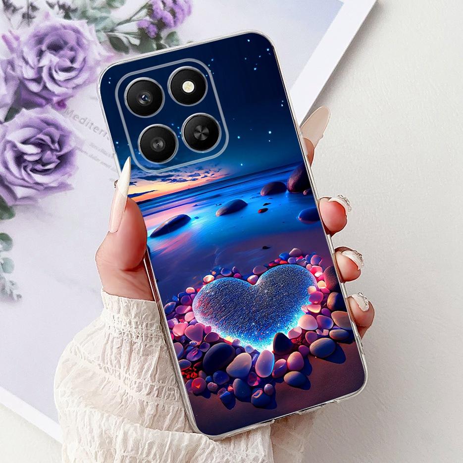 Чехол для Honor 400 Smart 5G LGN-NX1 Роскошный чехол с рисунком бабочки Мягкий силиконовый чехол для Honor X7d HonorX7d Honor400 Smart Сумки