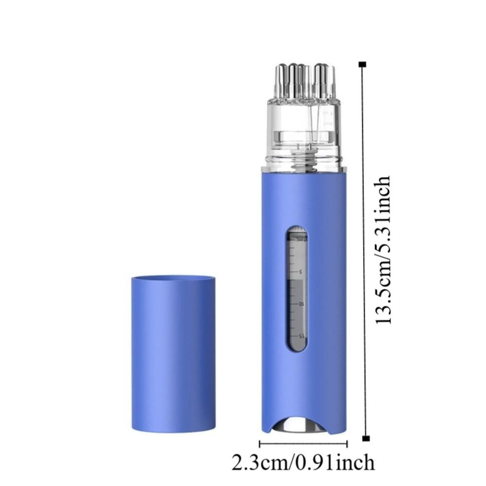 Роликовый аппликатор для кожи головы, расческа, точная шкала, направляющий массажер для эфирного масла, бьюти-рутина