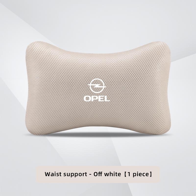 AAAYU1 AAAYQ1 Car Seat Neck Headrest Waist Cushioning Ice Silk Pillow For Opel Astra Grandland Corsa Mokka Frontera Insignia Zafira Vivaro