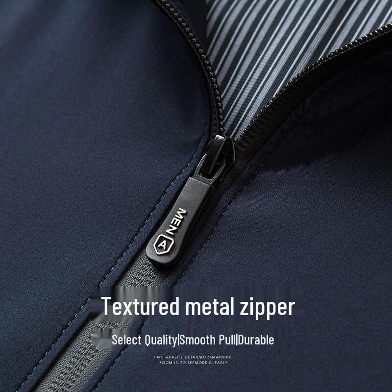 LAOYECHE Men's Hooded Casual Loose Fit Autumn Jacket