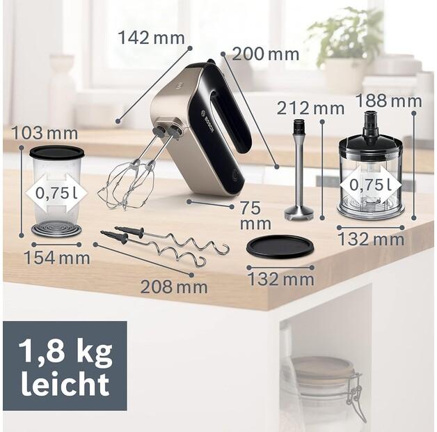 Ручной миксер Bosch MFQ4885DE с насадками
