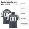 Custom Football Jerseys Personalized Printed Team Name & Number Sports Uniform For Men Women Youth
