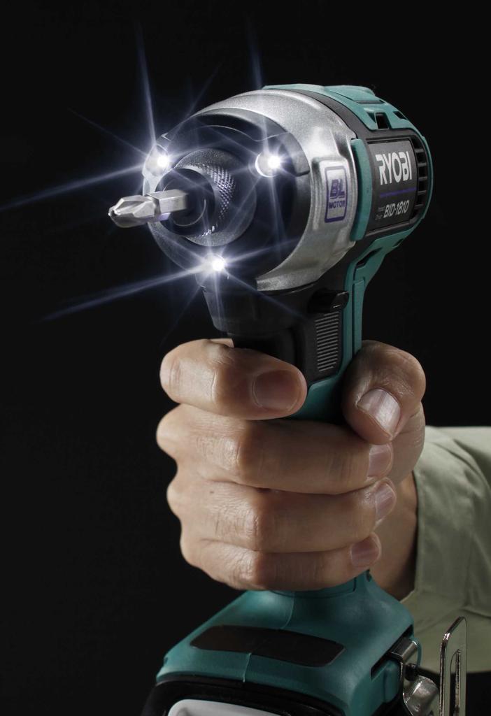 RYOBI аккумуляторная вибрационная дрель-шуруповерт 18 В 688803A BPD-180