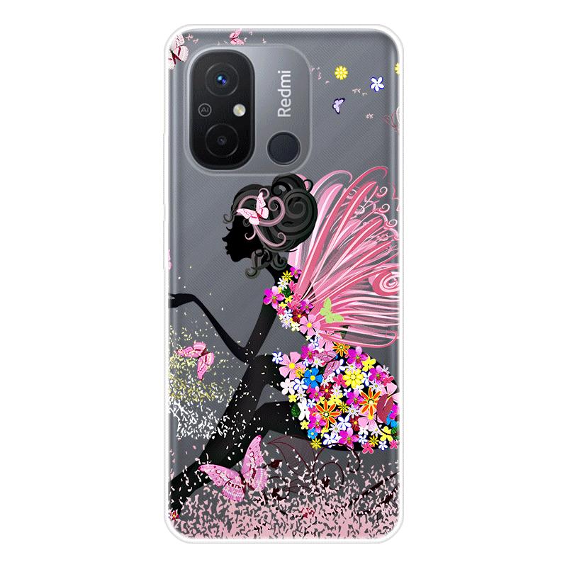 Для Xiaomi Redmi 12C 12 C Redmi12C чехол Мягкая силиконовая задняя крышка Мультяшный чехол для телефона Разнообразие