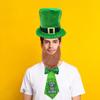 Улица. Цилиндр Лепрекона на День Святого Патрика с набором накладной бороды, уникальный дизайн, классический цвет, забавный наряд для косплея, товары для вечеринок