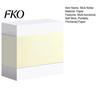 Reusable Stick Notes Notes, 4x4in Self-Stick Cube Pads, 400 Thick Paper Sheets/Pad Adhesive Memo Pads for Office, School, Home