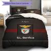 SL Benfica Pattern Bedding Quilt Set  Home Decoration  Gift (1 * duvet cover + 2 * pillowcase  without core)