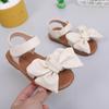Adorable Girls Summer Sandals: Soft Sole, Open-Toe, Bow Princess Shoes for Beach and Play (Toddler & Little Kid Sizes)