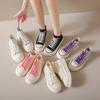Women's Canvas Shoes New Spring Korean Version Ins All-match Thick-soled Shoes Spring and Autumn Casual Shoes