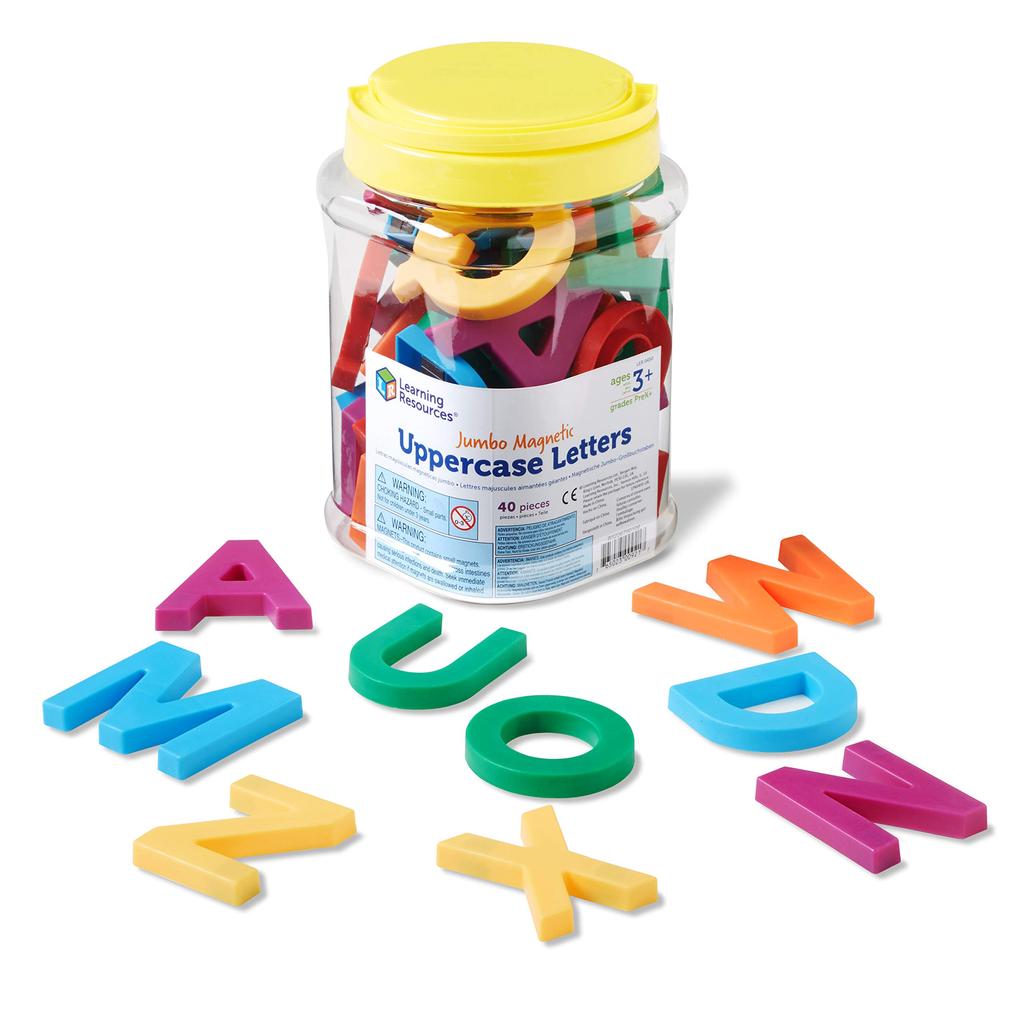 Learning Resources Крупные магнитные заглавные буквы, LER 0450