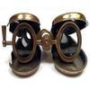Antique Brass Nautical Spyglass Binocular 10,16 Cm