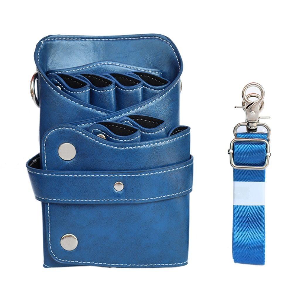 Waterproof Shears Storage Bags PU Leather Case Bag Holder Pouch Hair Scissors Bag Hairdressers