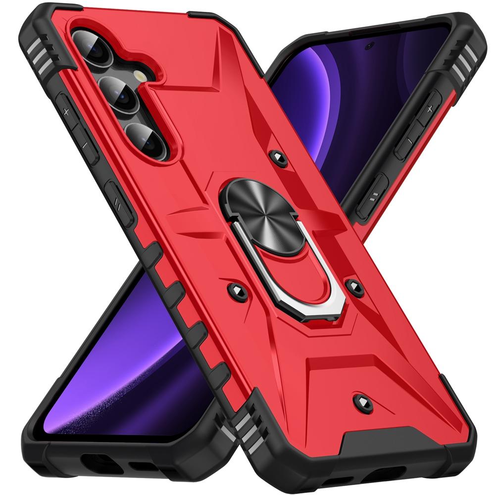 Для Samsung Galaxy A17 5G Чехол Защита Камеры Бронированный Чехол для Телефона для Galaxy A17 A 17 GalaxyA17 Кольцо-Подставка Ударопрочный Funda