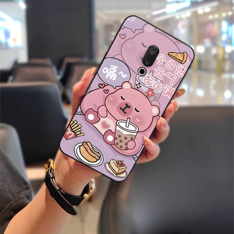 Силиконовый пылезащитный чехол для телефона Meizu 15/15 Lite с граффити на задней крышке, мультяшный противоударный мягкий чехол из ТПУ, устойчивый к загрязнениям