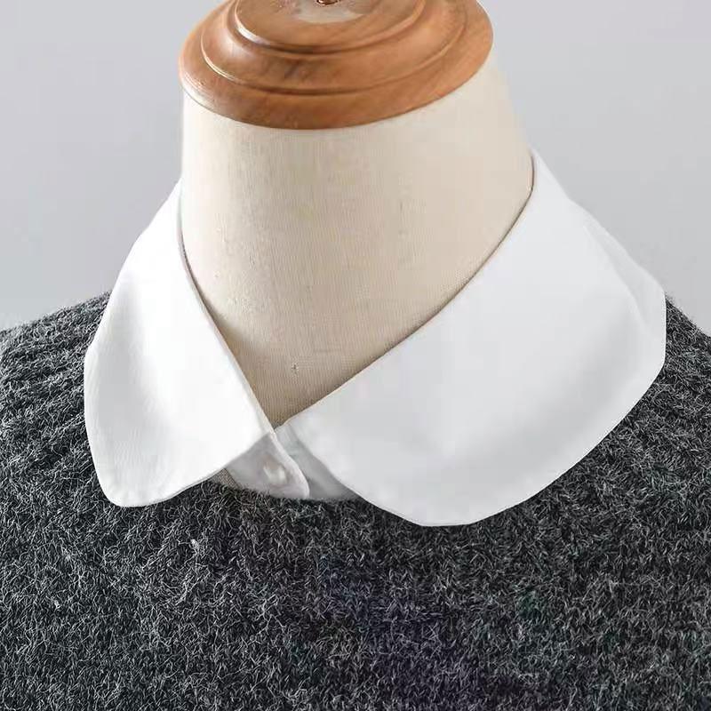 Perfect Match White Stand Collars Detachable Fake Collar Simplicity Fashion Faux False Collar For Women Girls
