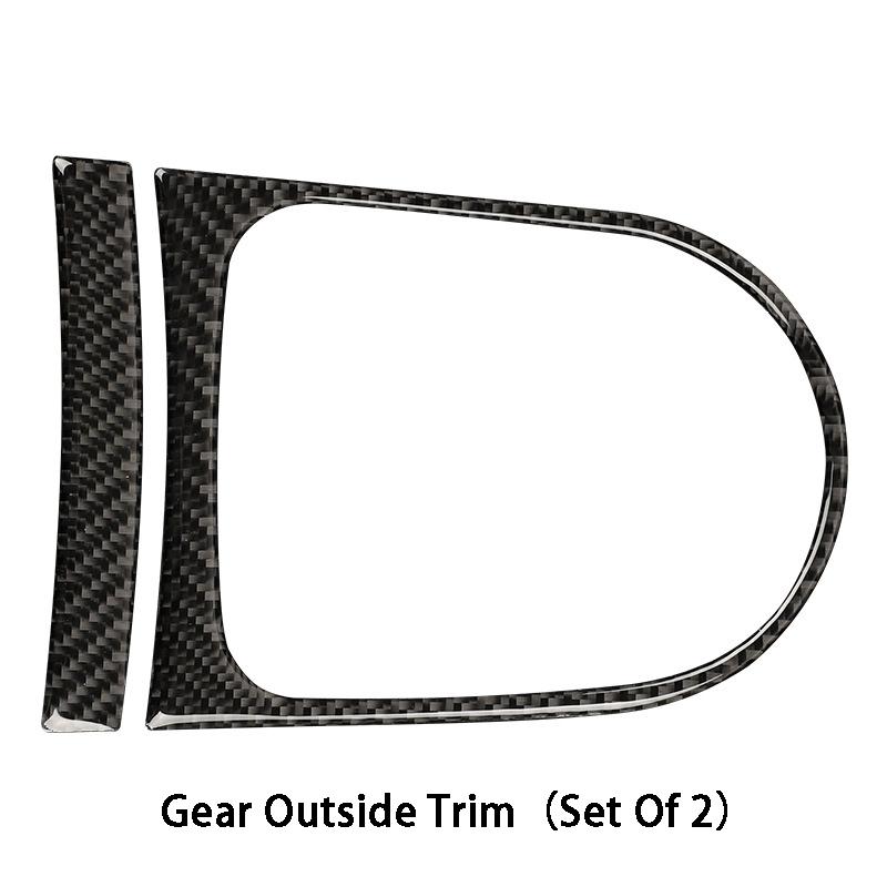 Наклейка на внутреннюю отделку из углеродного волокна, стиль украшения, автомобильные аксессуары для Ford Mustang 2015-модификация интерьера