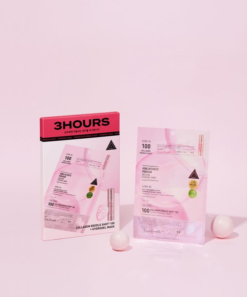 VT Color Riddle Shot 2-Step Hydrogel Mask 4-Pack (Choose 1 of 5)