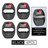For S2 4Pcs Car Door Lock Cover Stainless Steel Protection Accessories chr Corolla Camry rav4 Yaris hilux prius avensis JH2