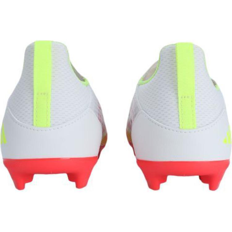Adidas Adizero F50 League Laceless FG MG K Pure Victory Pack Kids Sneakers White Cloud-White Core-Black IE3743